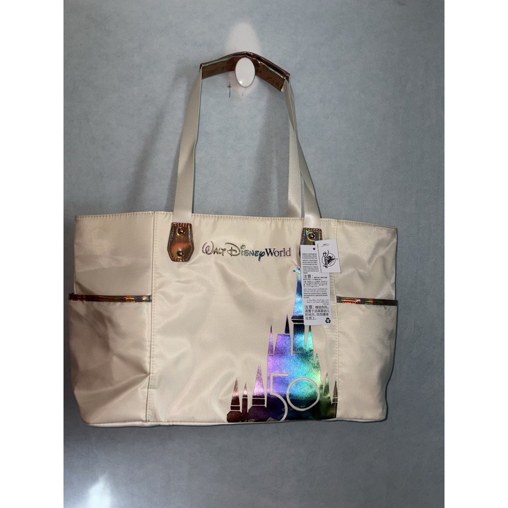 NWT Walt Disney 2022 50th Anniversary Castle Tote Bag